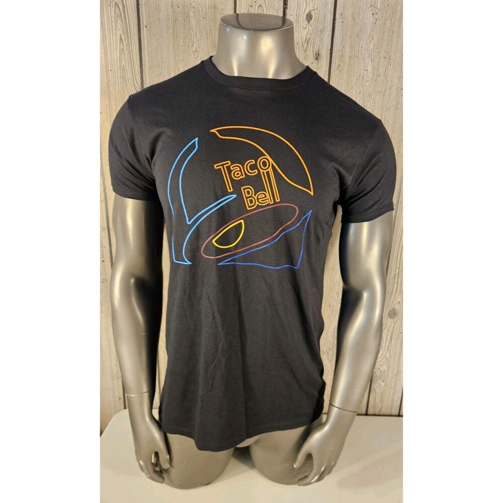 Taco Bell Employee Crew T-Shirt Womens Large Fast Mexican Food